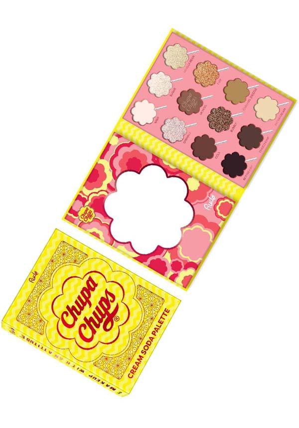 RUDE COSMETICS - CHUPA CHUPS CREAM SODA 12 COLOR PALETTE