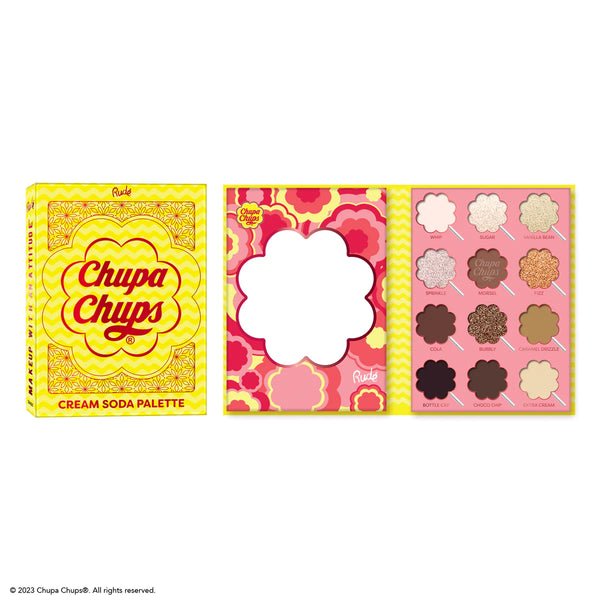 RUDE COSMETICS - CHUPA CHUPS CREAM SODA 12 COLOR PALETTE