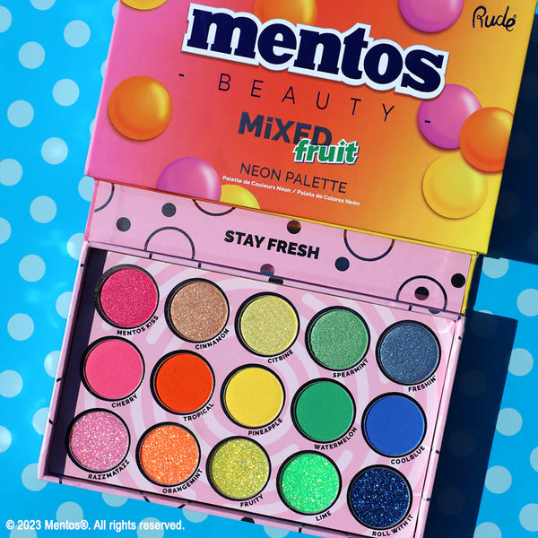 RUDE COSMETICS Mentos Mixed Fruit Eyeshadow Palette