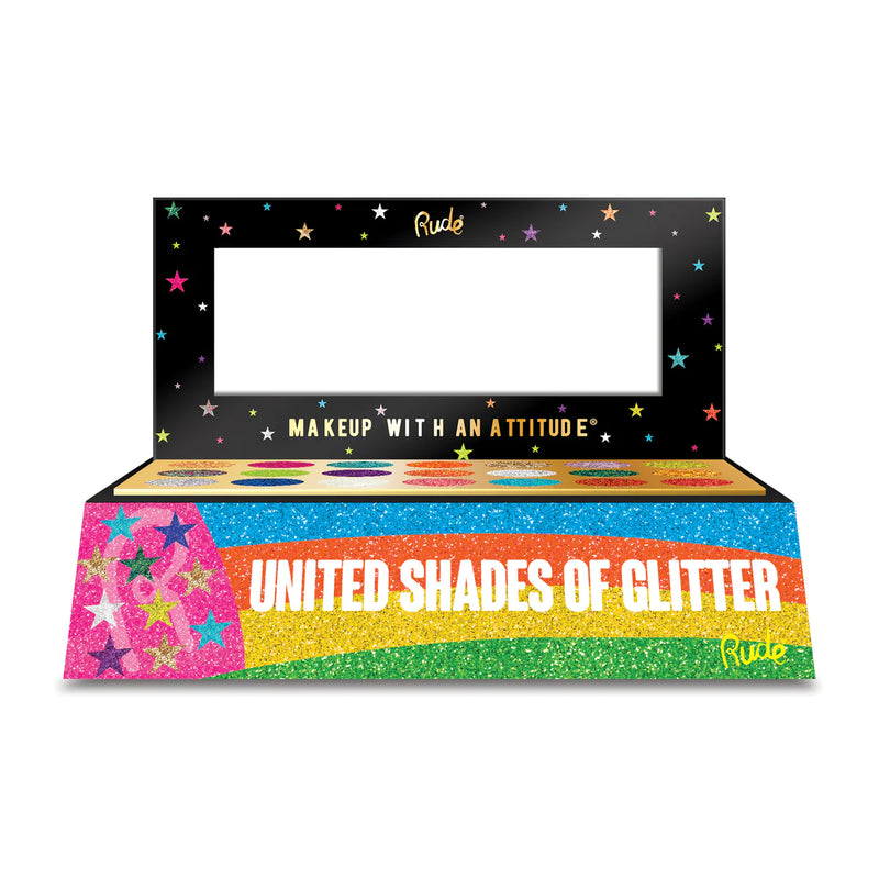 United Shades of Glitter - 21 Pressed Glitter Palette