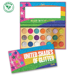 United Shades of Glitter - 21 Pressed Glitter Palette