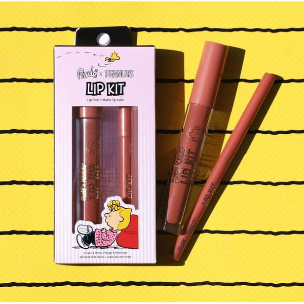 Rude X Peanuts Lip kit Matte Lip Color