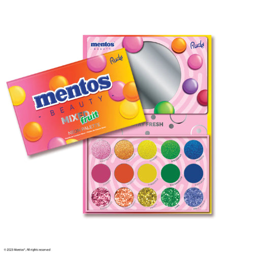 RUDE COSMETICS Mentos Mixed Fruit Eyeshadow Palette